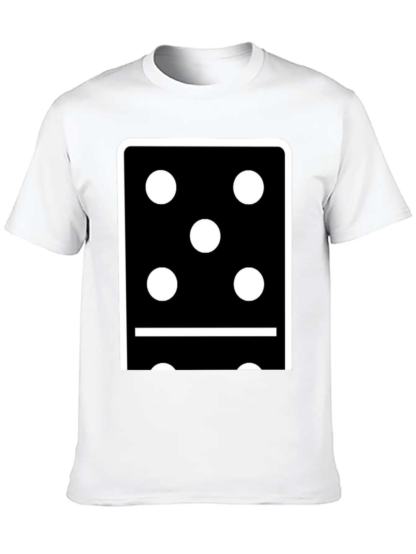 DOMINO STONE 5:6 - VARIABLE COLOR - VECTOR DESIGN! Basic Graphic T-Shirt ¨C Daily Comfort In Soft Cotton