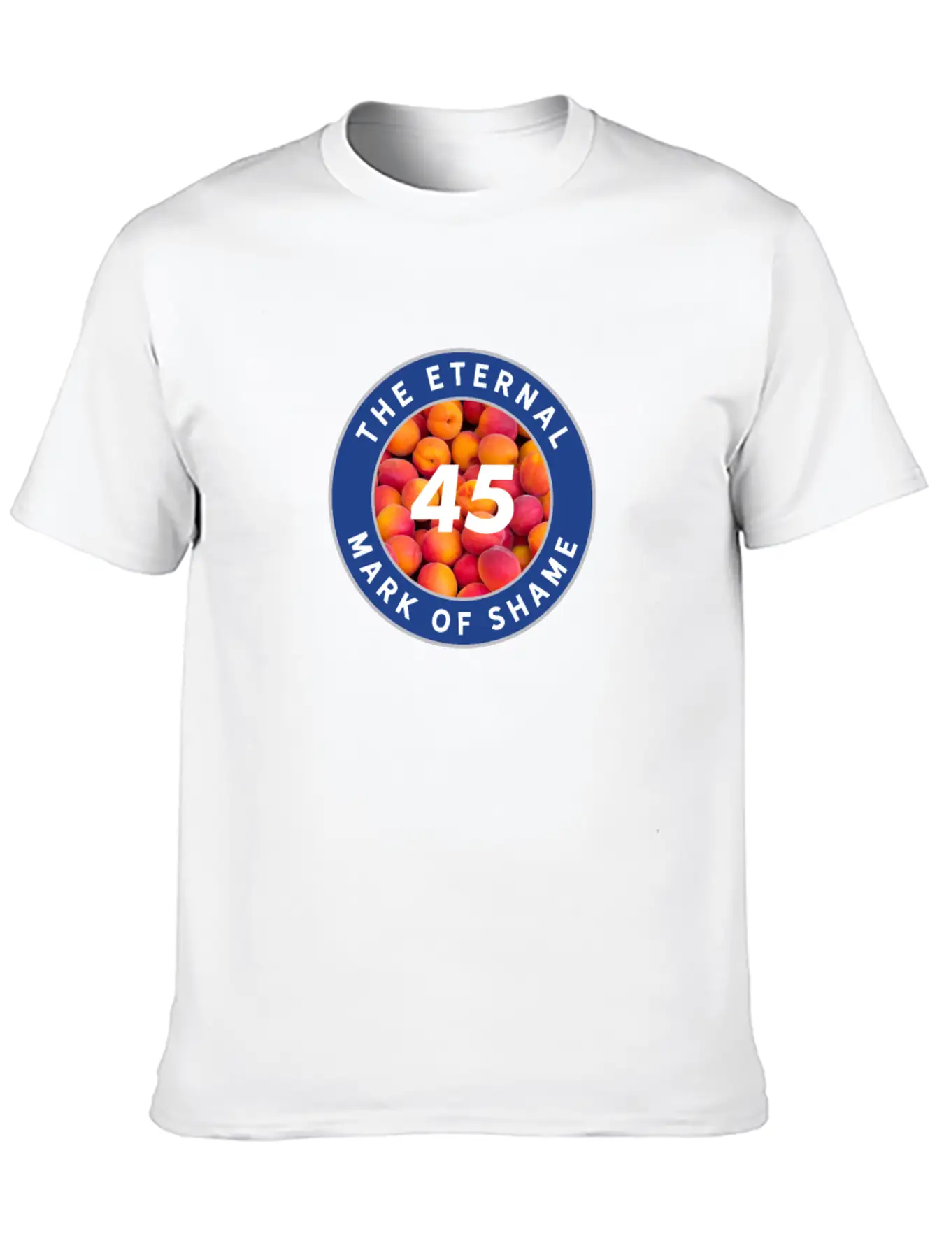 Donald Trump Impeachment Eternal Mark Of Shame 45 Basic Graphic T-Shirt ¨C Daily Comfort In Soft Cotton