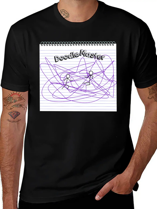 Doodle Master Unisex Casual T-Shirt ¨C Clean Design For Daily Comfort