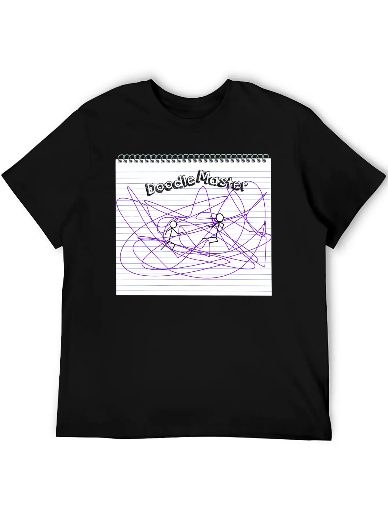 Doodle Master Unisex Casual T-Shirt ¨C Clean Design For Daily Comfort