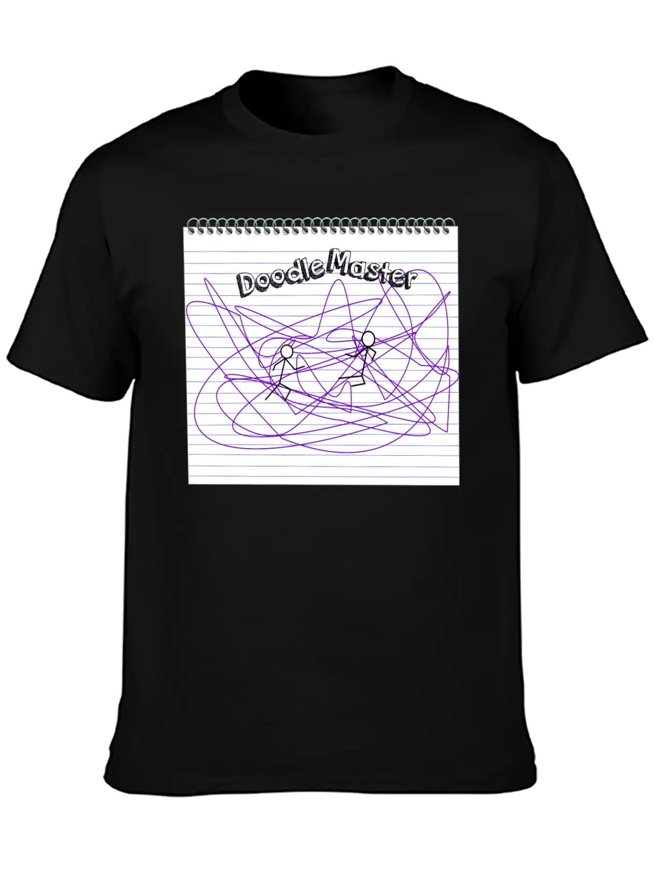Doodle Master Unisex Casual T-Shirt ¨C Clean Design For Daily Comfort