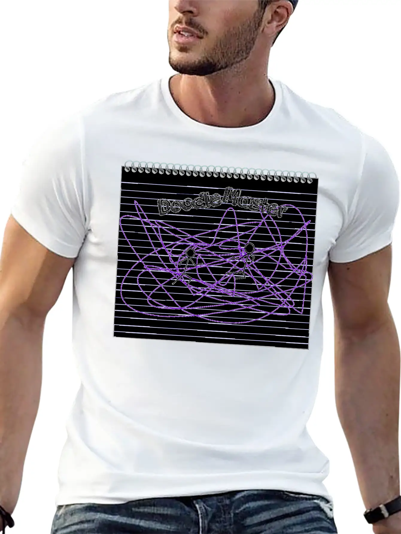 Doodle Master Unisex Casual T-Shirt ¨C Clean Design For Daily Comfort
