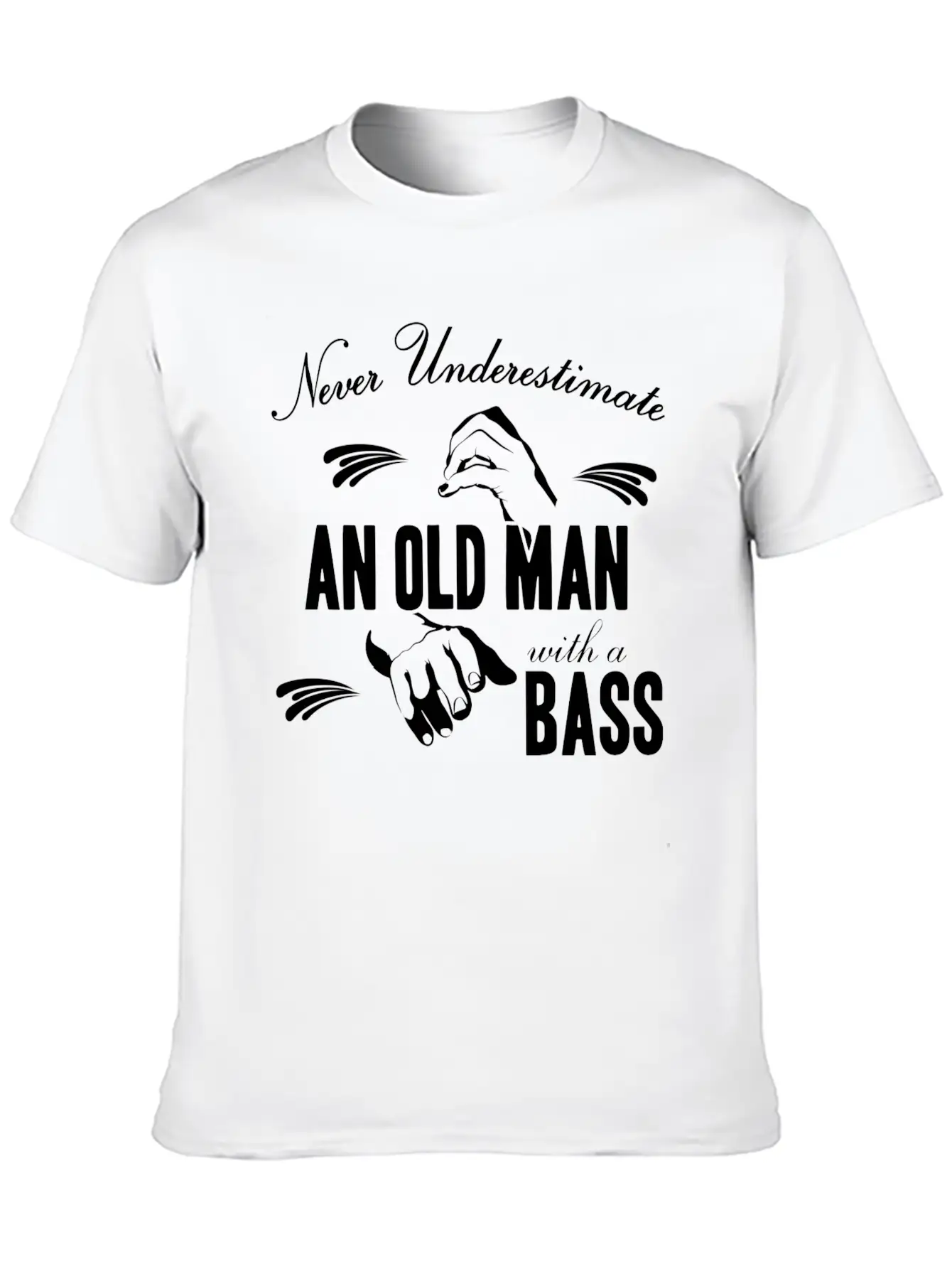 Double Bass Essential Cotton Tee For Daily Outfits ¨C Unisex Style