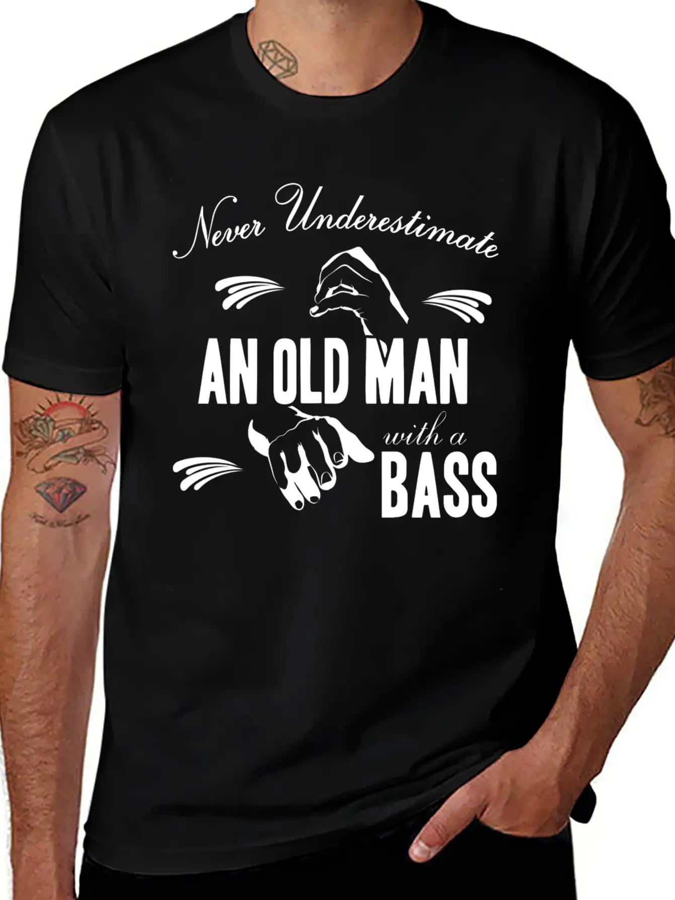 Double Bass Essential Cotton Tee For Daily Outfits ¨C Unisex Style