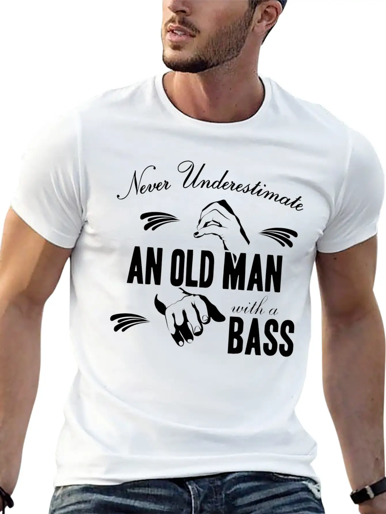 Double Bass Essential Cotton Tee For Daily Outfits ¨C Unisex Style