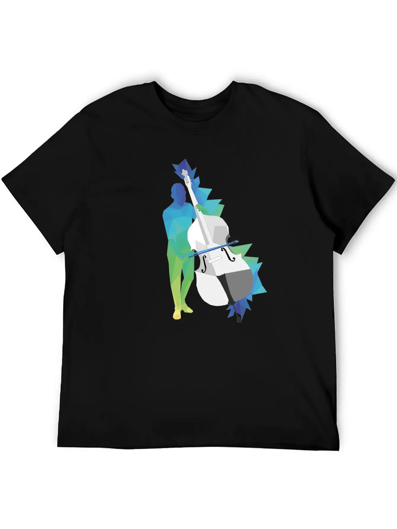 Double Bass Unisex Casual T-Shirt ¨C Clean Design For Daily Comfort