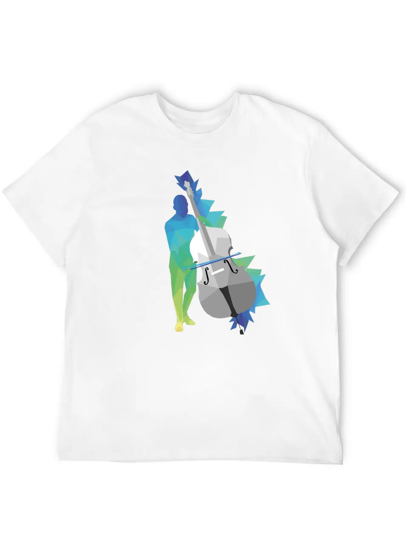 Double Bass Unisex Casual T-Shirt ¨C Clean Design For Daily Comfort
