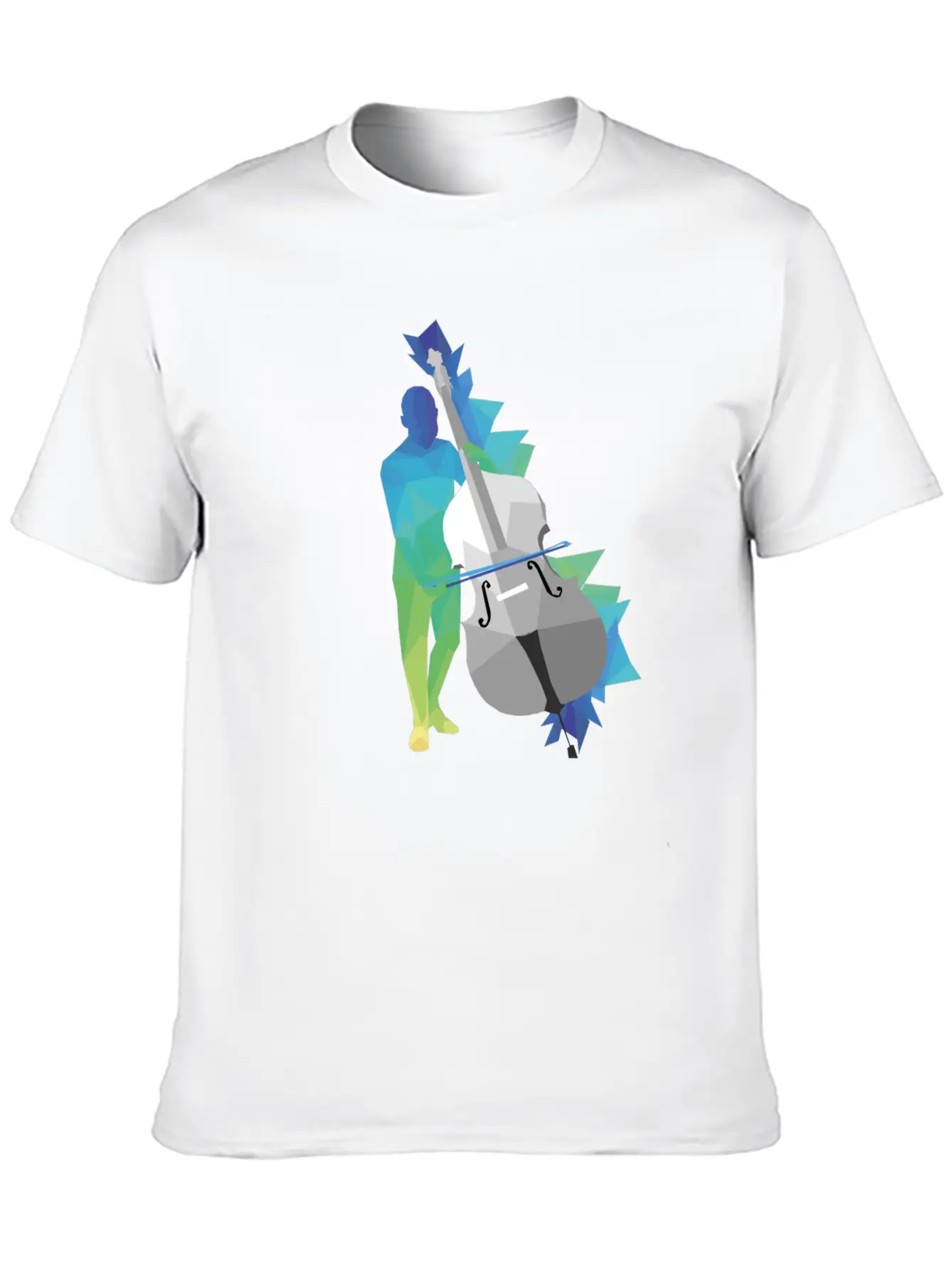 Double Bass Unisex Casual T-Shirt ¨C Clean Design For Daily Comfort