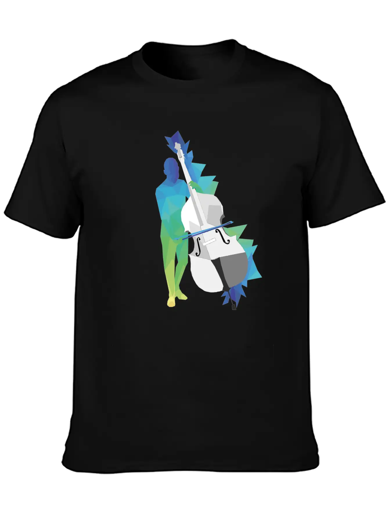 Double Bass Unisex Casual T-Shirt ¨C Clean Design For Daily Comfort