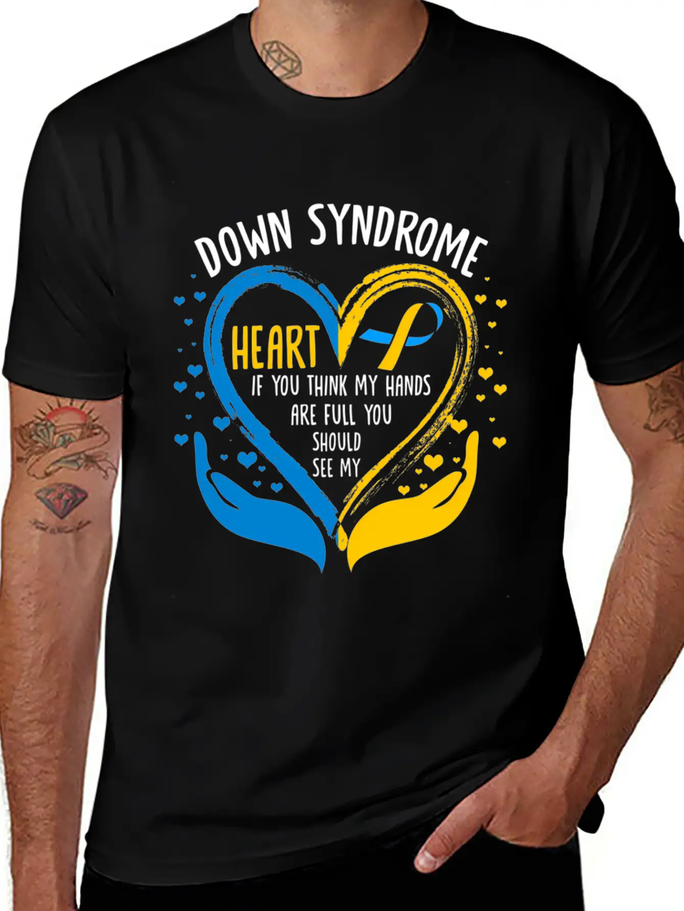 Down Syndrome Awareness Mom Family Soft Cotton Short Sleeve Tee ¨C Unisex Wardrobe Staple