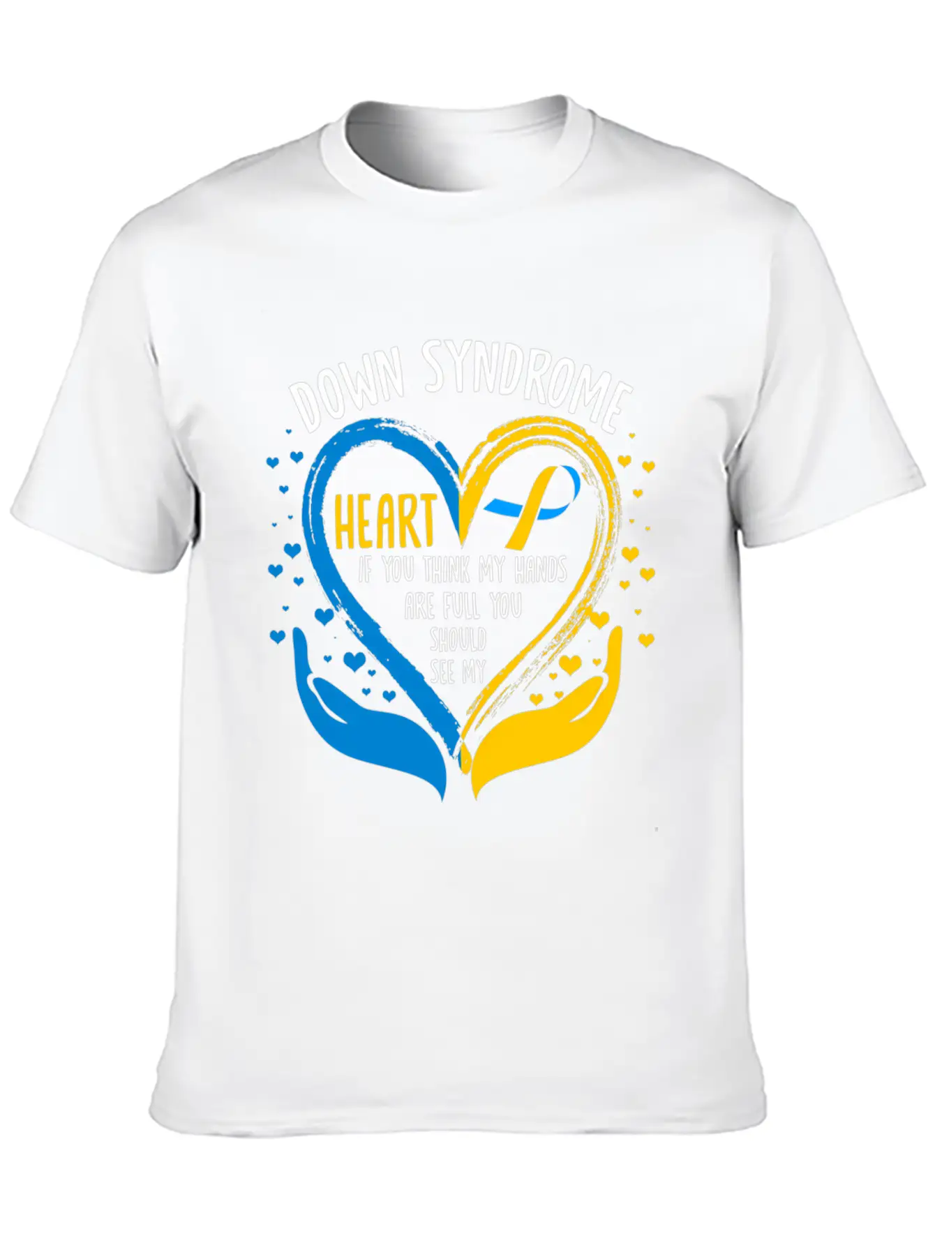 Down Syndrome Awareness Mom Family Soft Cotton Short Sleeve Tee ¨C Unisex Wardrobe Staple