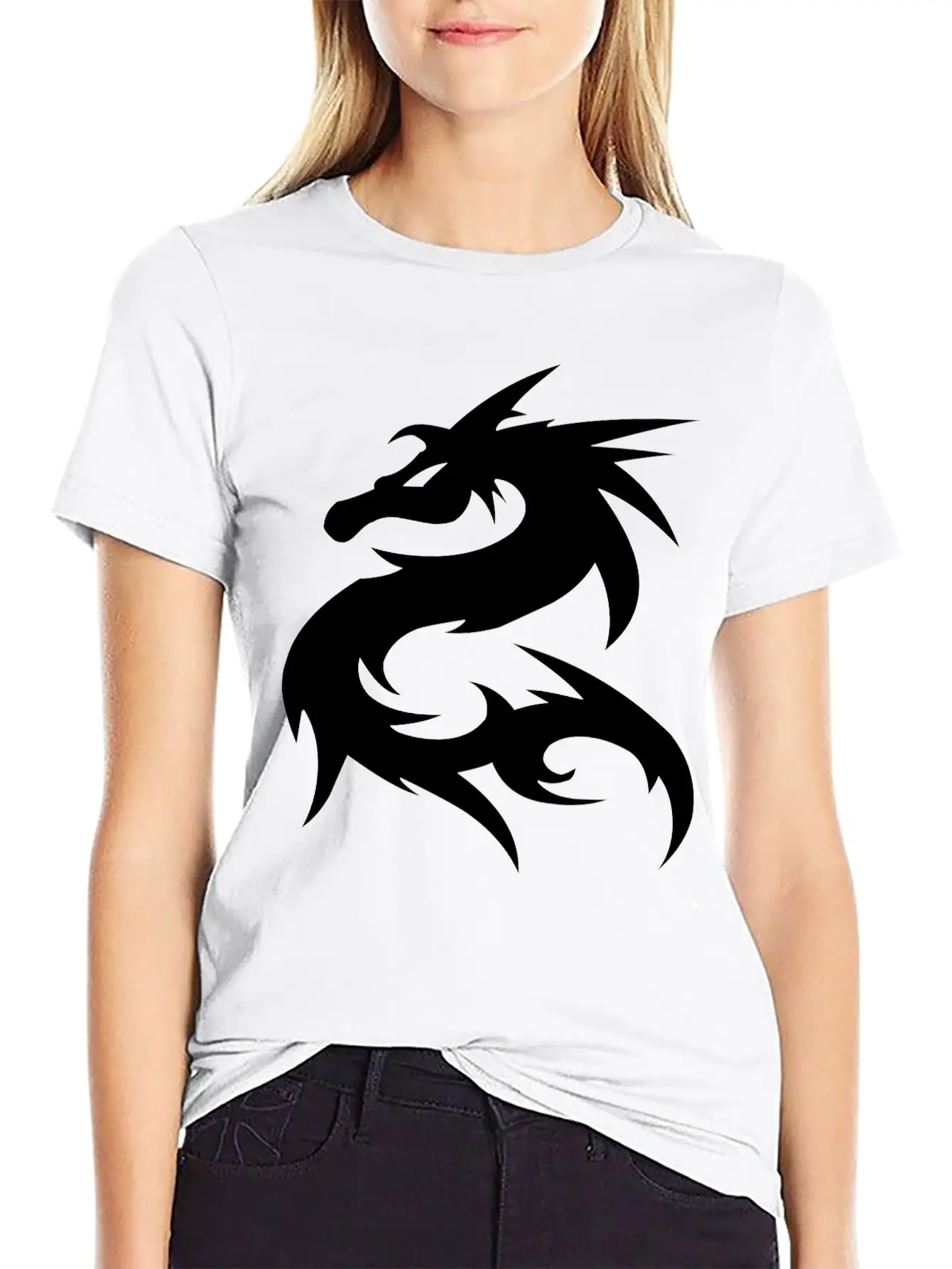 Dragon Basic Graphic T-Shirt ¨C Daily Comfort In Soft Cotton