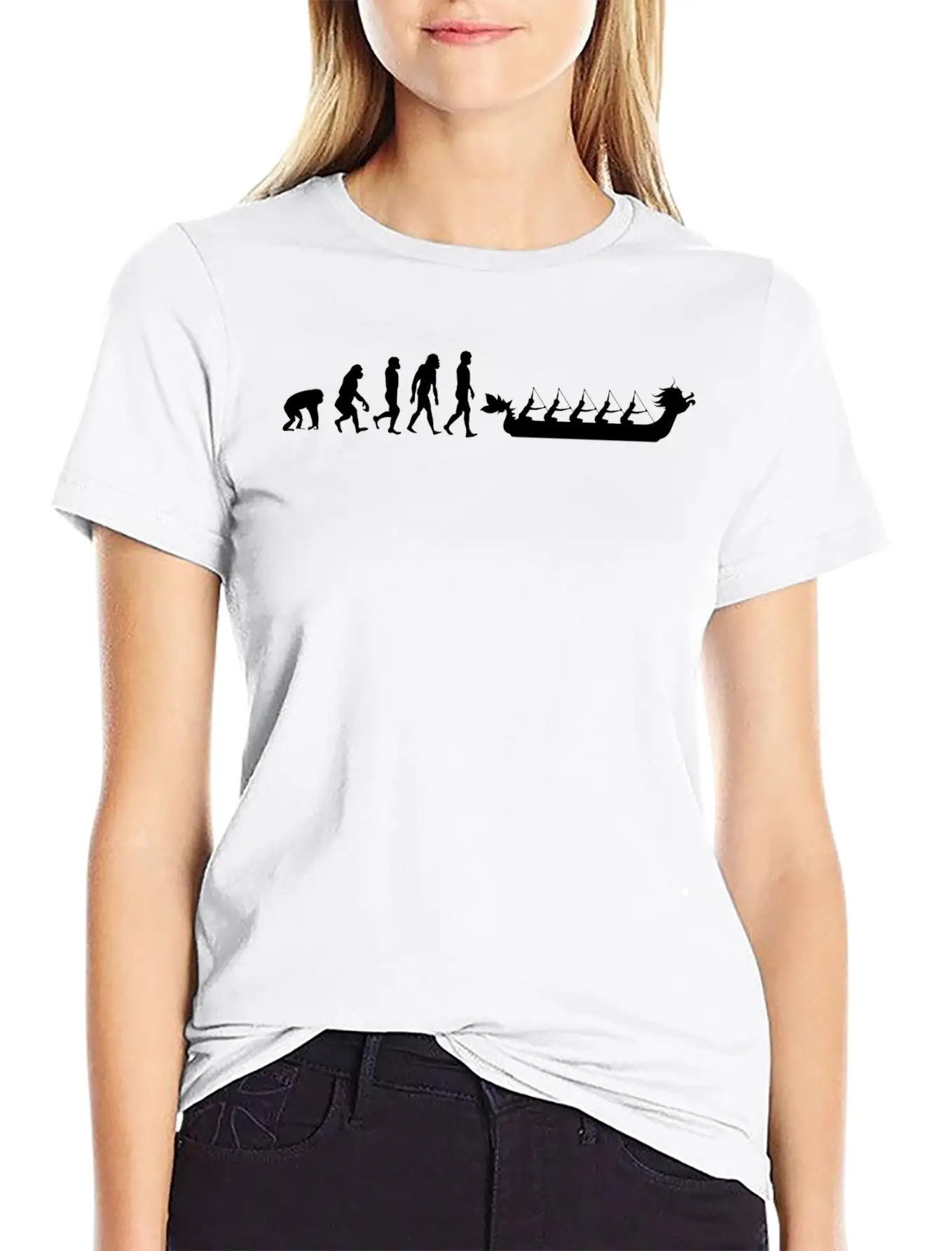 Dragon Boat Evolution Essential Cotton Tee For Daily Outfits ¨C Unisex Style