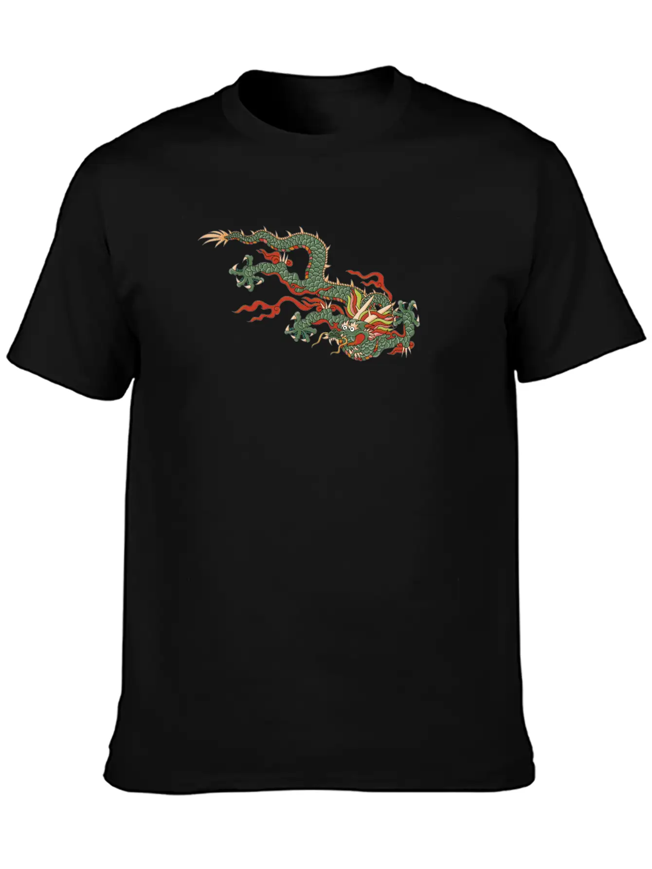 Dragon Essential Cotton Tee For Daily Outfits ¨C Unisex Style