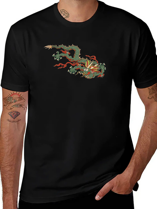 Dragon Essential Cotton Tee For Daily Outfits ¨C Unisex Style