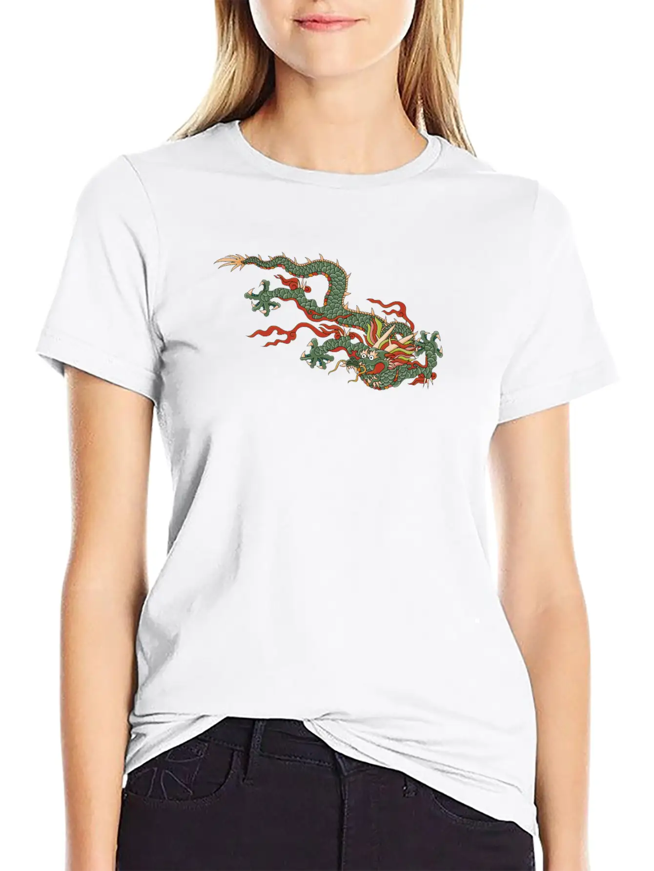 Dragon Essential Cotton Tee For Daily Outfits ¨C Unisex Style