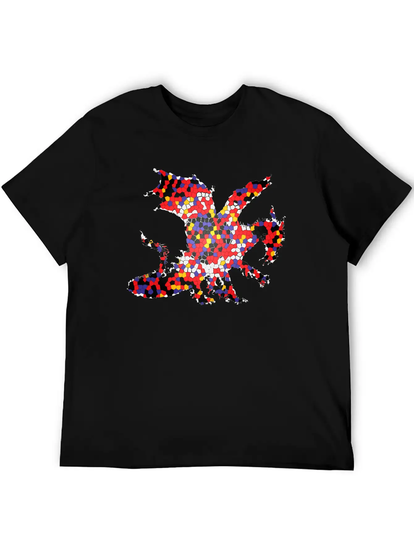 Dragon Exclusive Design Gift Idea Graphic Artwork Essential Cotton Tee For Daily Outfits ¨C Unisex Style