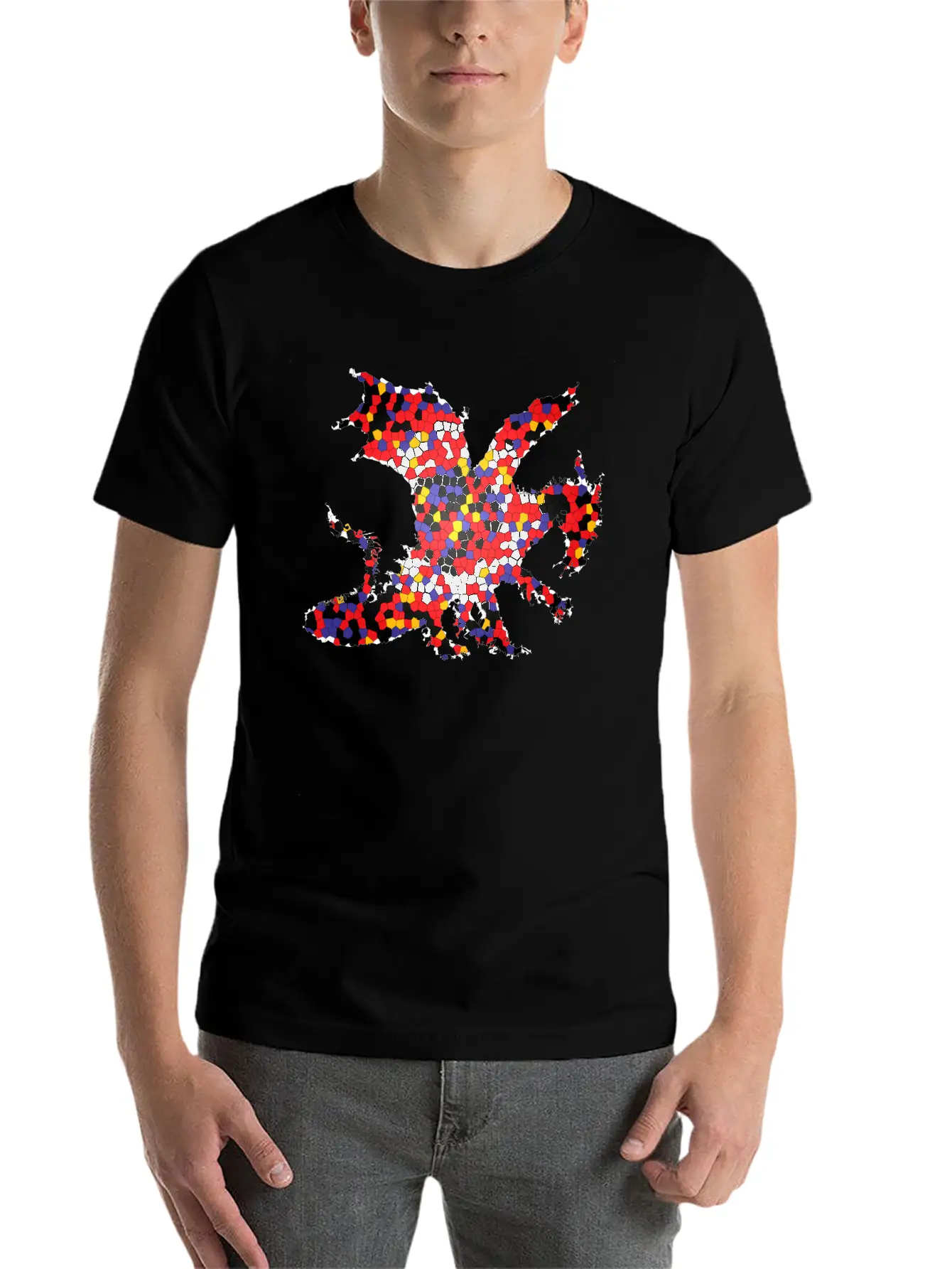 Dragon Exclusive Design Gift Idea Graphic Artwork Essential Cotton Tee For Daily Outfits ¨C Unisex Style