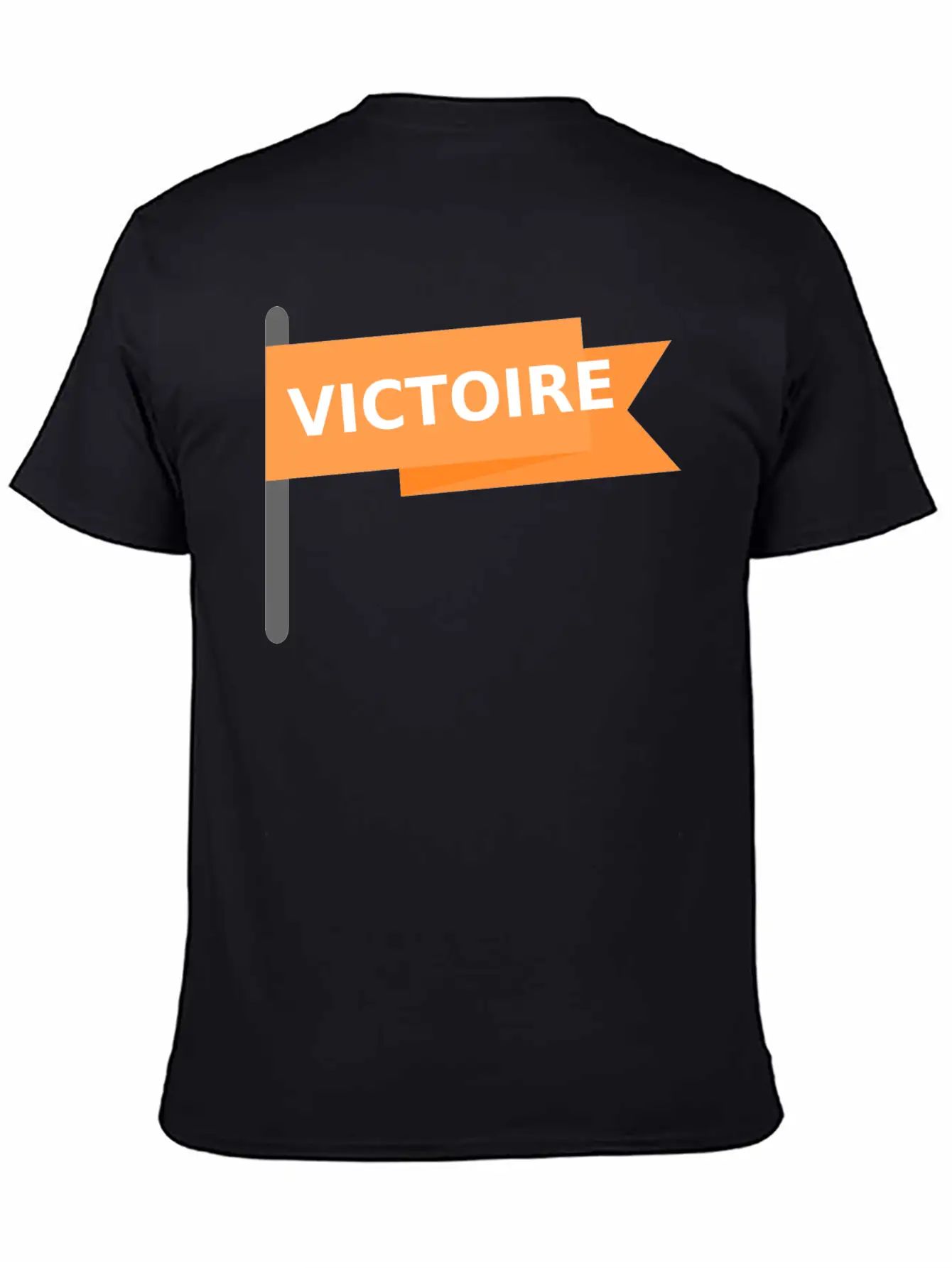 Drapeau Victoire / Victory Win Flag Soft Cotton Short Sleeve Tee ¨C Unisex Wardrobe Staple