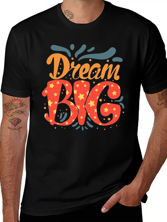 Dream Big Essential Cotton Tee For Daily Outfits ¨C Unisex Style