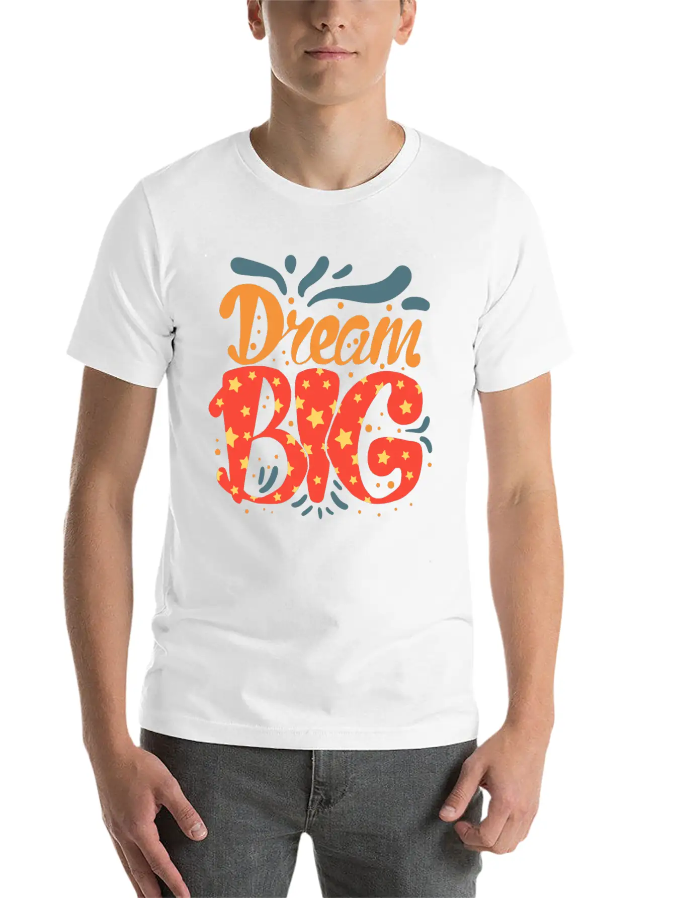 Dream Big Essential Cotton Tee For Daily Outfits ¨C Unisex Style