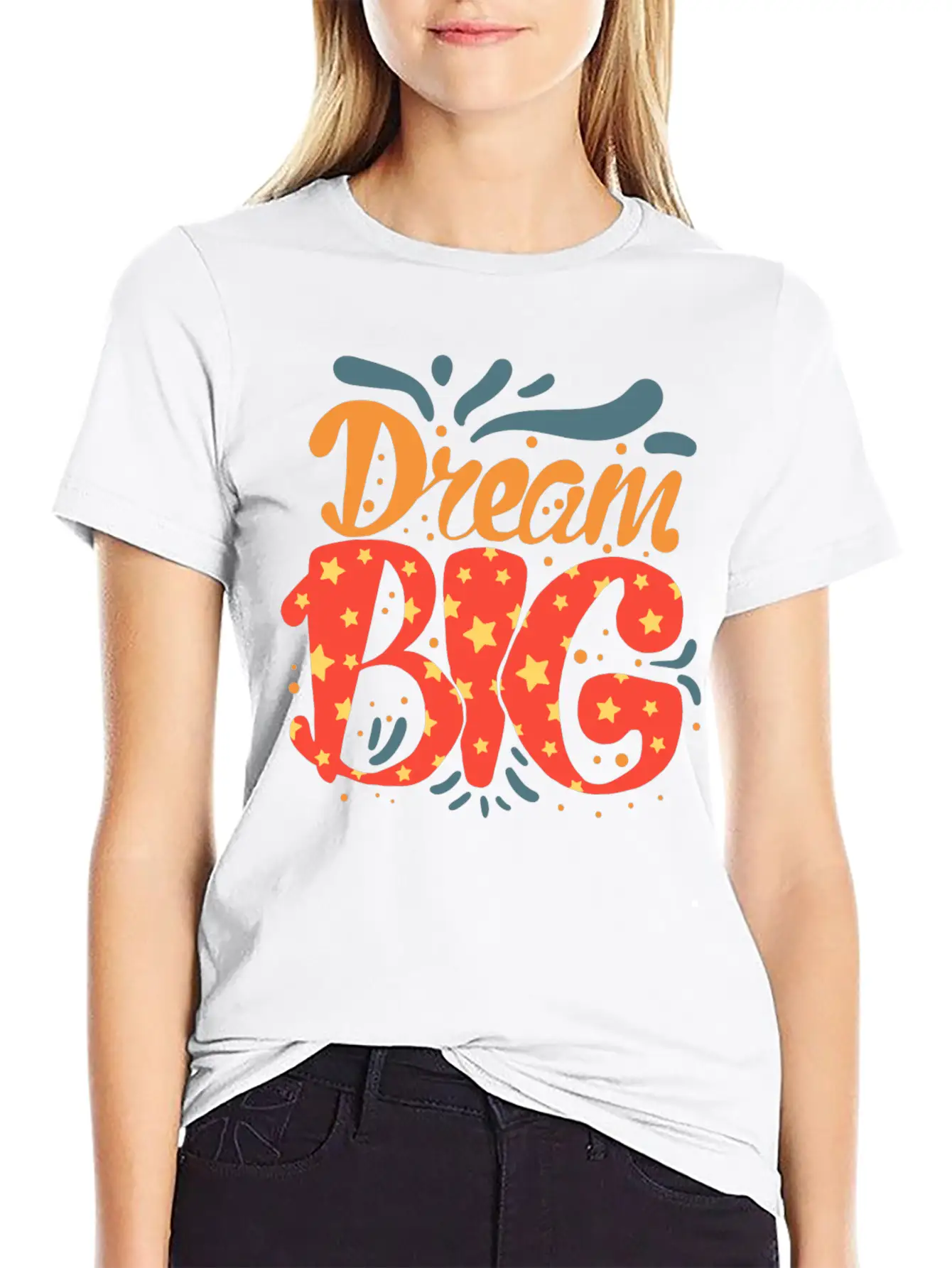 Dream Big Essential Cotton Tee For Daily Outfits ¨C Unisex Style