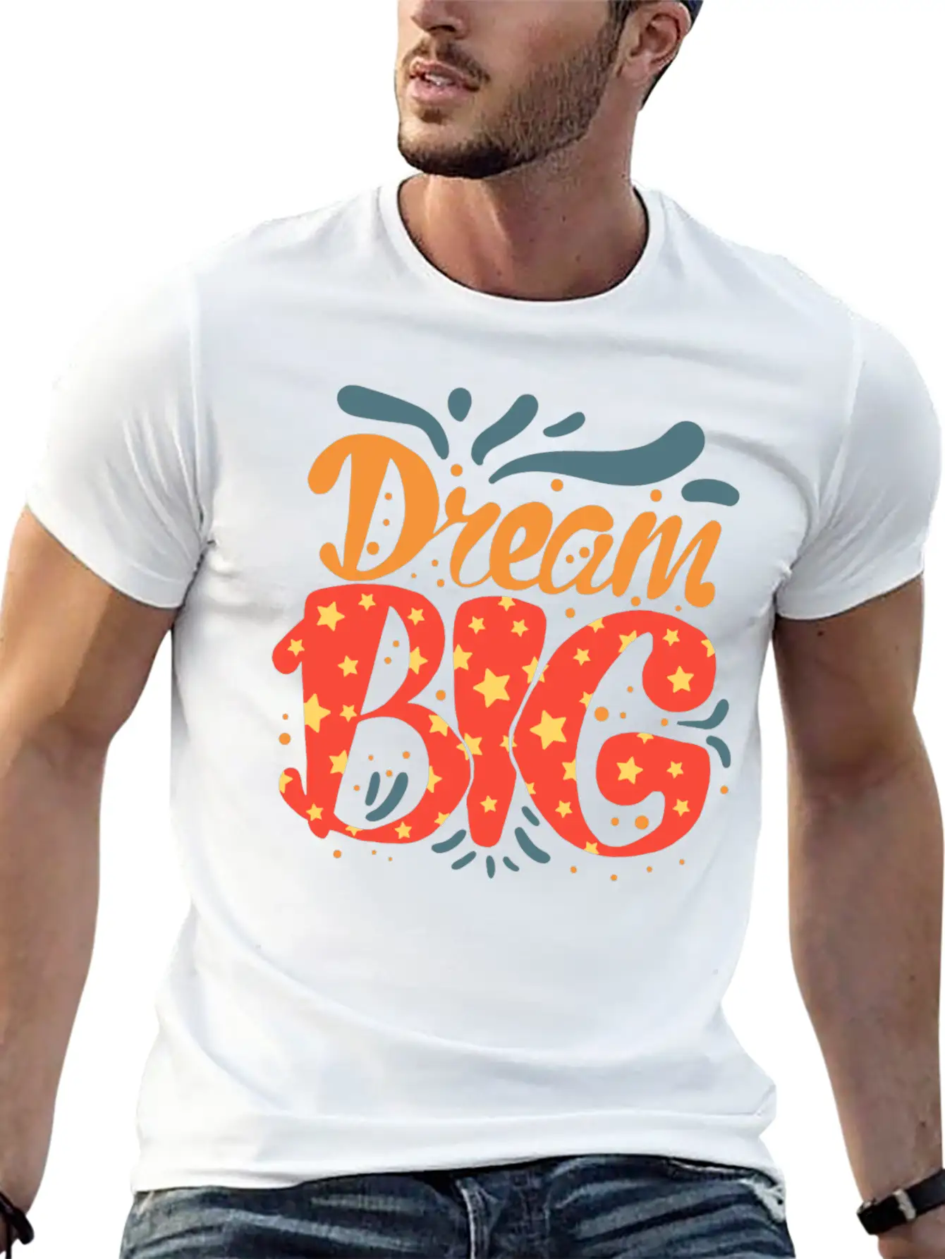 Dream Big Essential Cotton Tee For Daily Outfits ¨C Unisex Style