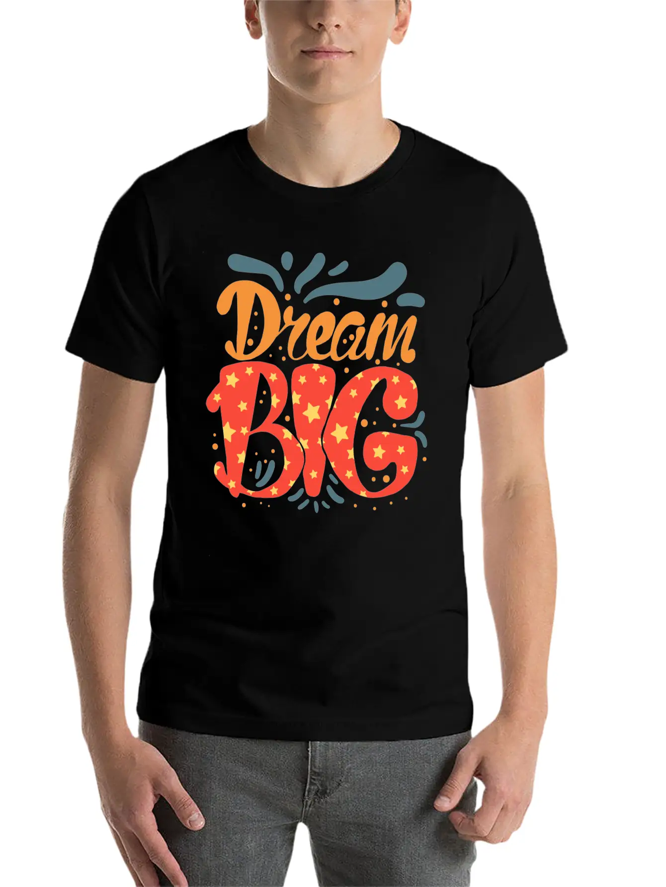 Dream Big Essential Cotton Tee For Daily Outfits ¨C Unisex Style