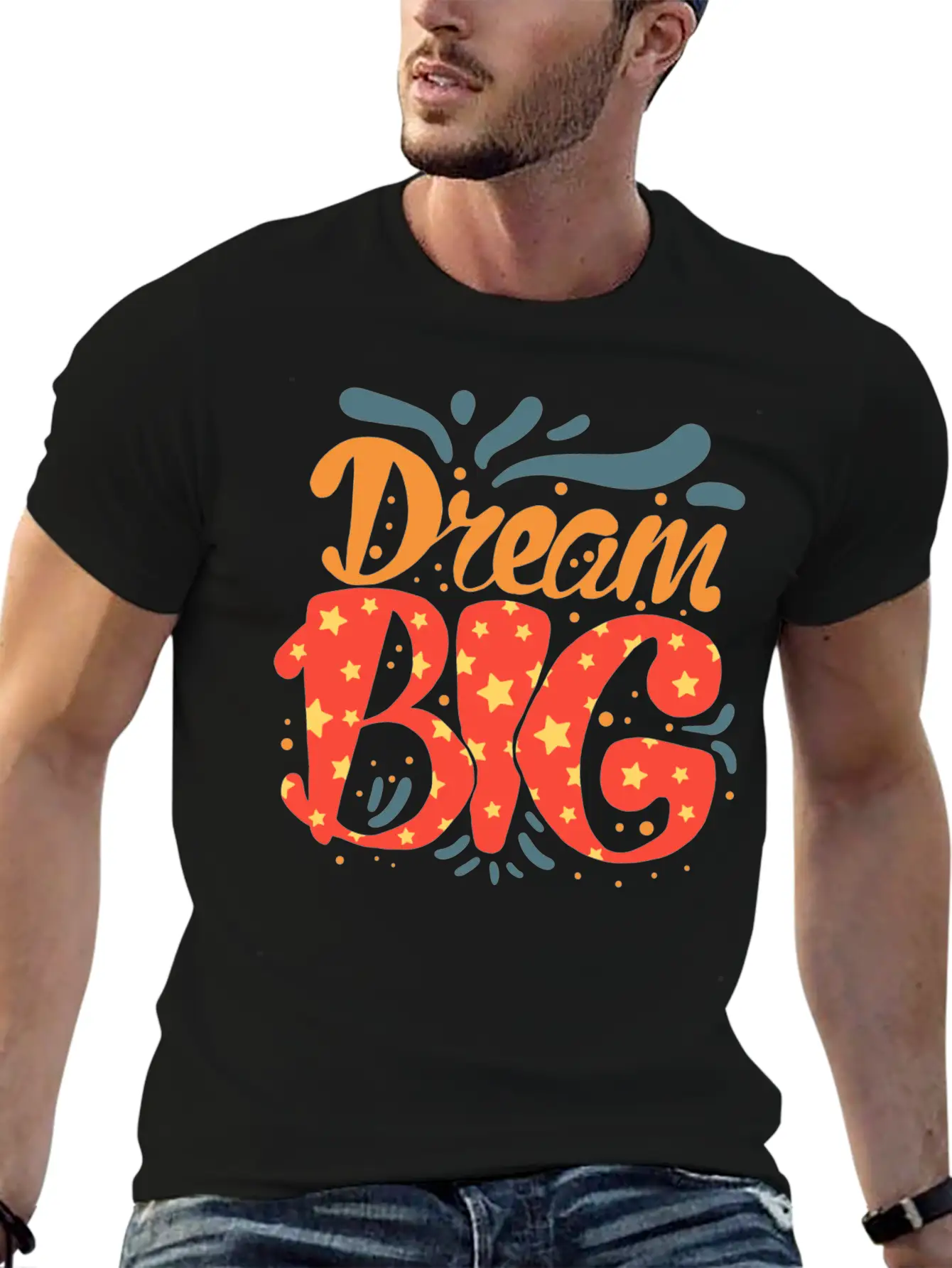 Dream Big Essential Cotton Tee For Daily Outfits ¨C Unisex Style
