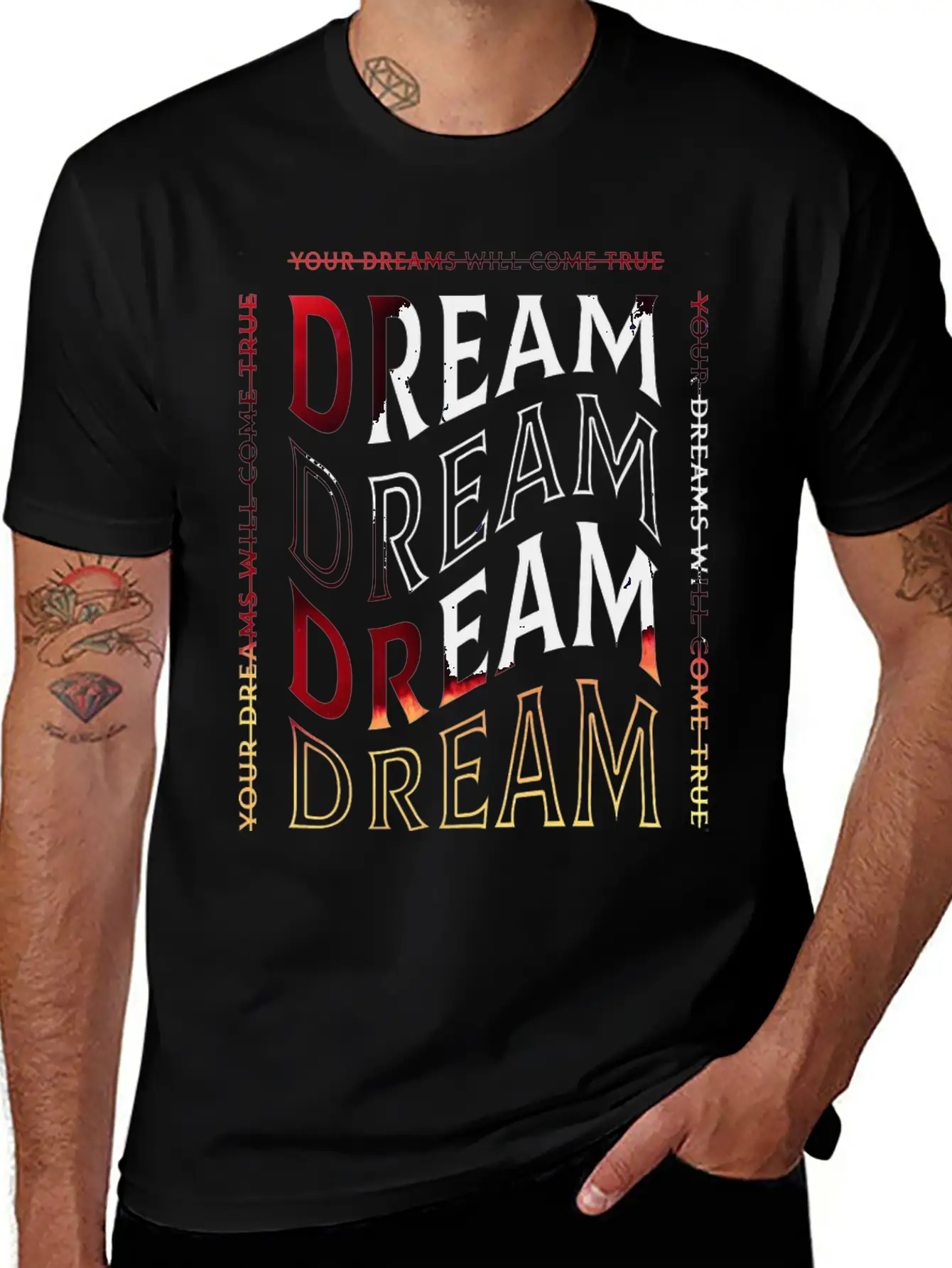 DREAMS Essential Cotton Tee For Daily Outfits ¨C Unisex Style
