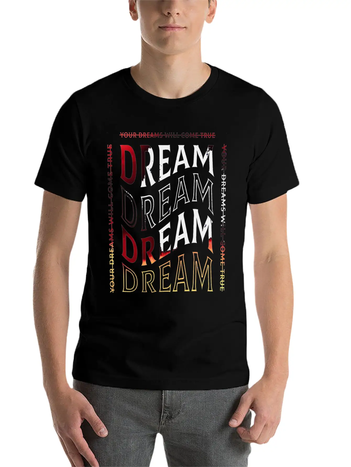 DREAMS Essential Cotton Tee For Daily Outfits ¨C Unisex Style