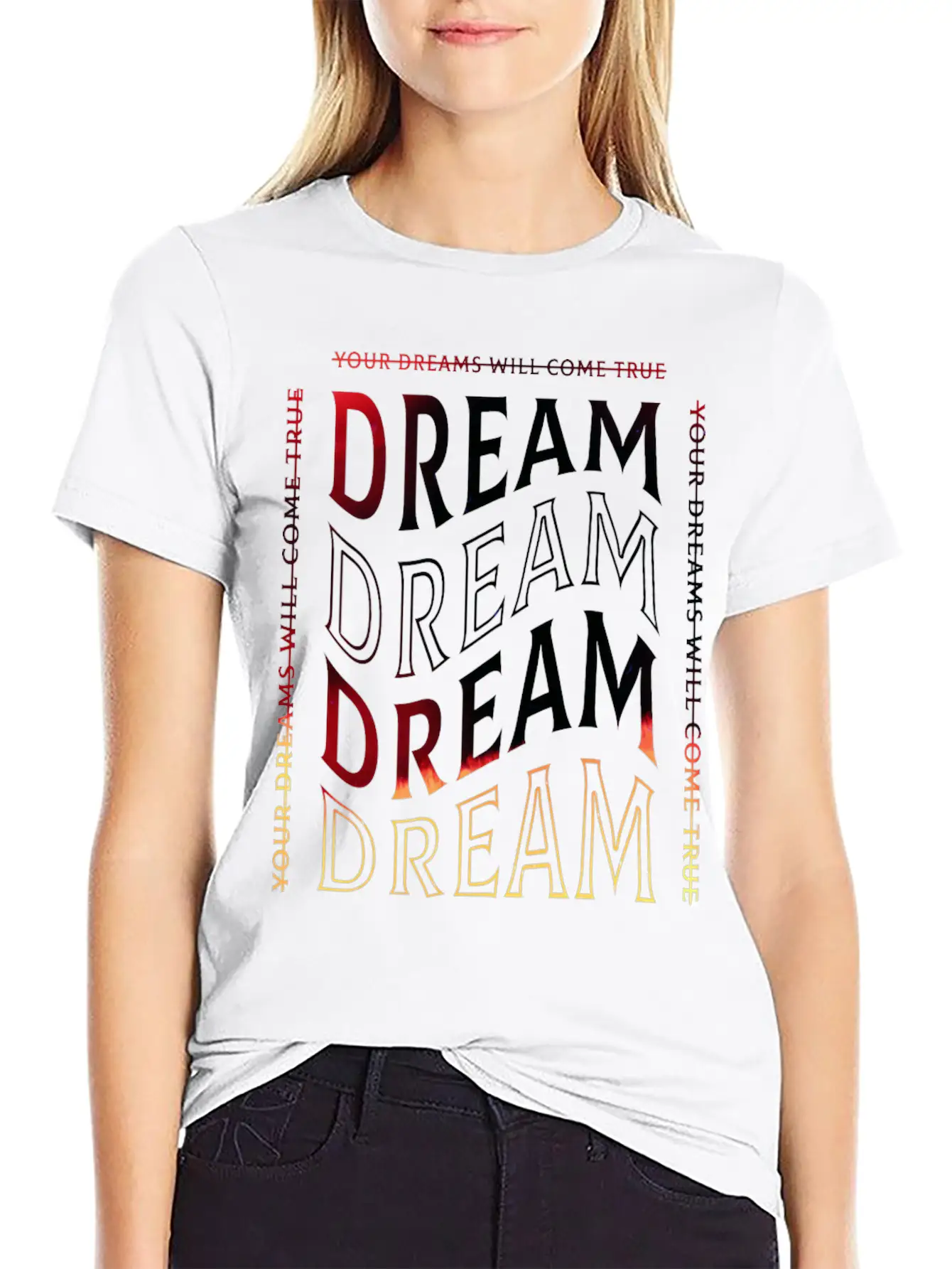 DREAMS Essential Cotton Tee For Daily Outfits ¨C Unisex Style