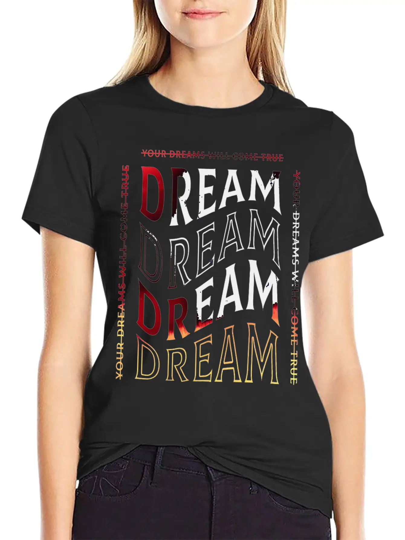 DREAMS Essential Cotton Tee For Daily Outfits ¨C Unisex Style