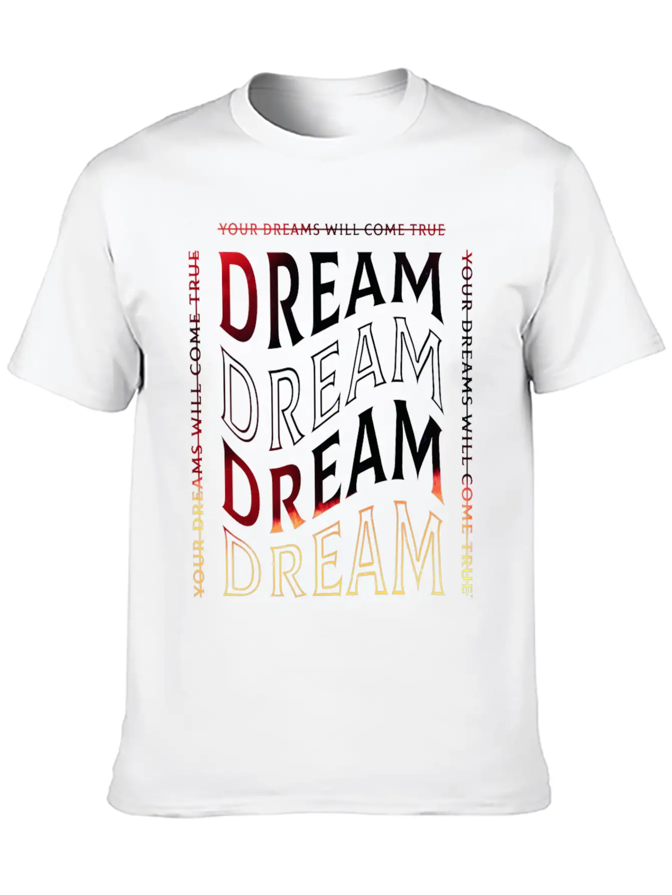 DREAMS Essential Cotton Tee For Daily Outfits ¨C Unisex Style