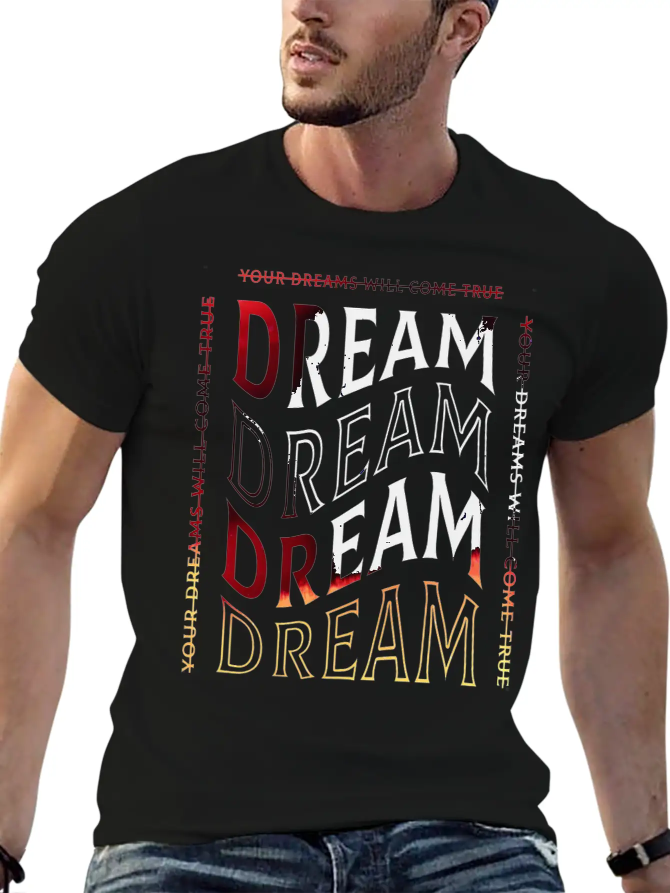 DREAMS Essential Cotton Tee For Daily Outfits ¨C Unisex Style