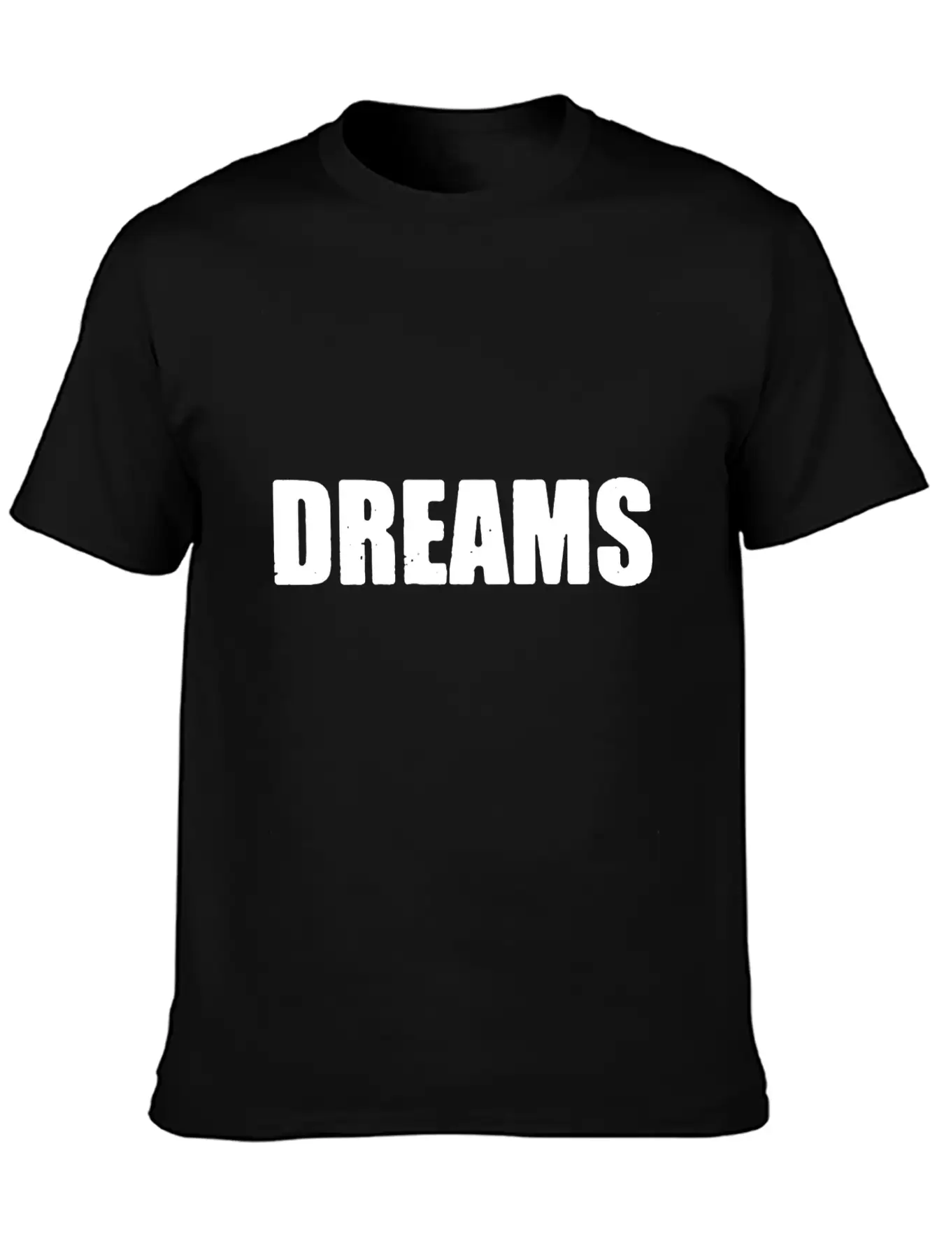Dreams Letter Only Basic Graphic T-Shirt ¨C Daily Comfort In Soft Cotton