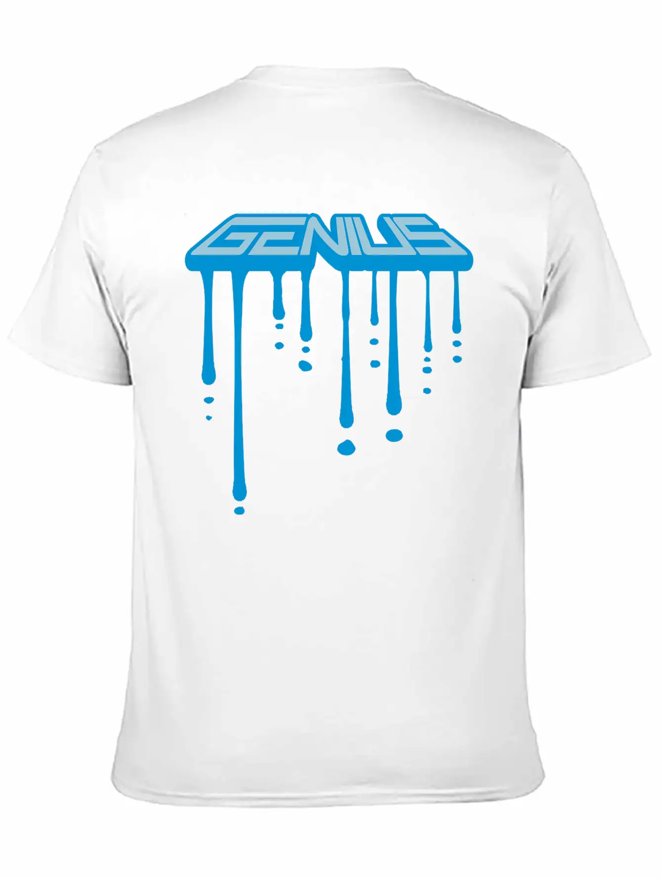 Drop Graffiti Melt Genius 3d Genius Smart Scientis Essential Cotton Tee For Daily Outfits ¨C Unisex Style