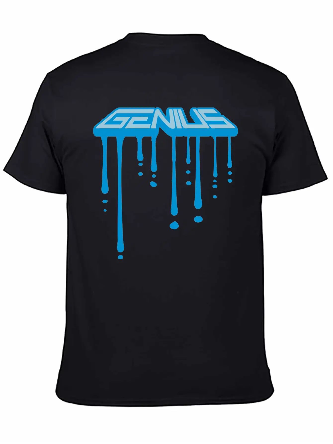 Drop Graffiti Melt Genius 3d Genius Smart Scientis Essential Cotton Tee For Daily Outfits ¨C Unisex Style