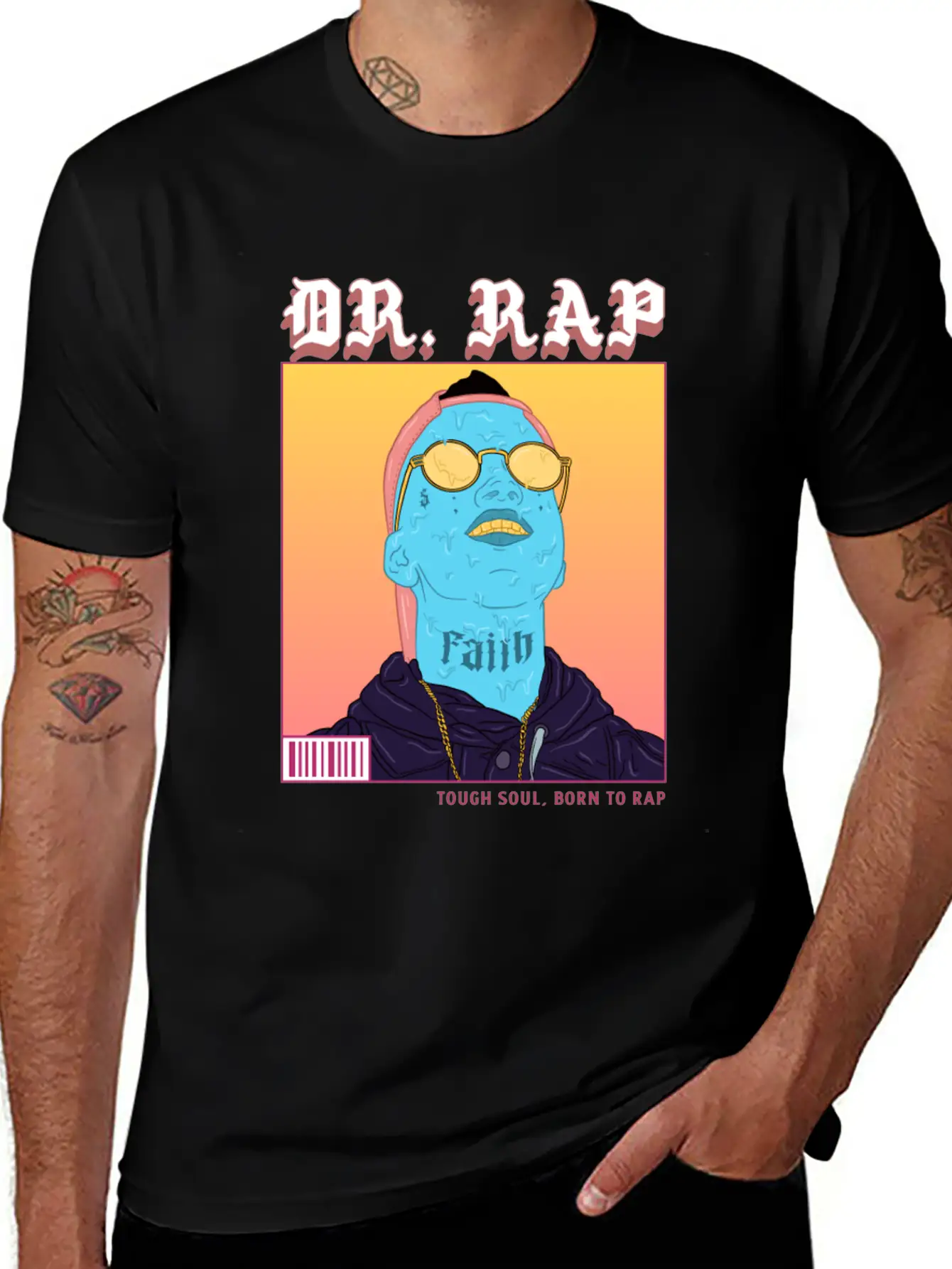 DR.RAP Soft Cotton Short Sleeve Tee ¨C Unisex Wardrobe Staple
