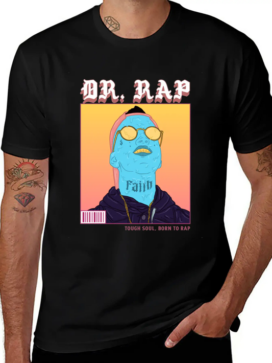 DR.RAP Soft Cotton Short Sleeve Tee ¨C Unisex Wardrobe Staple