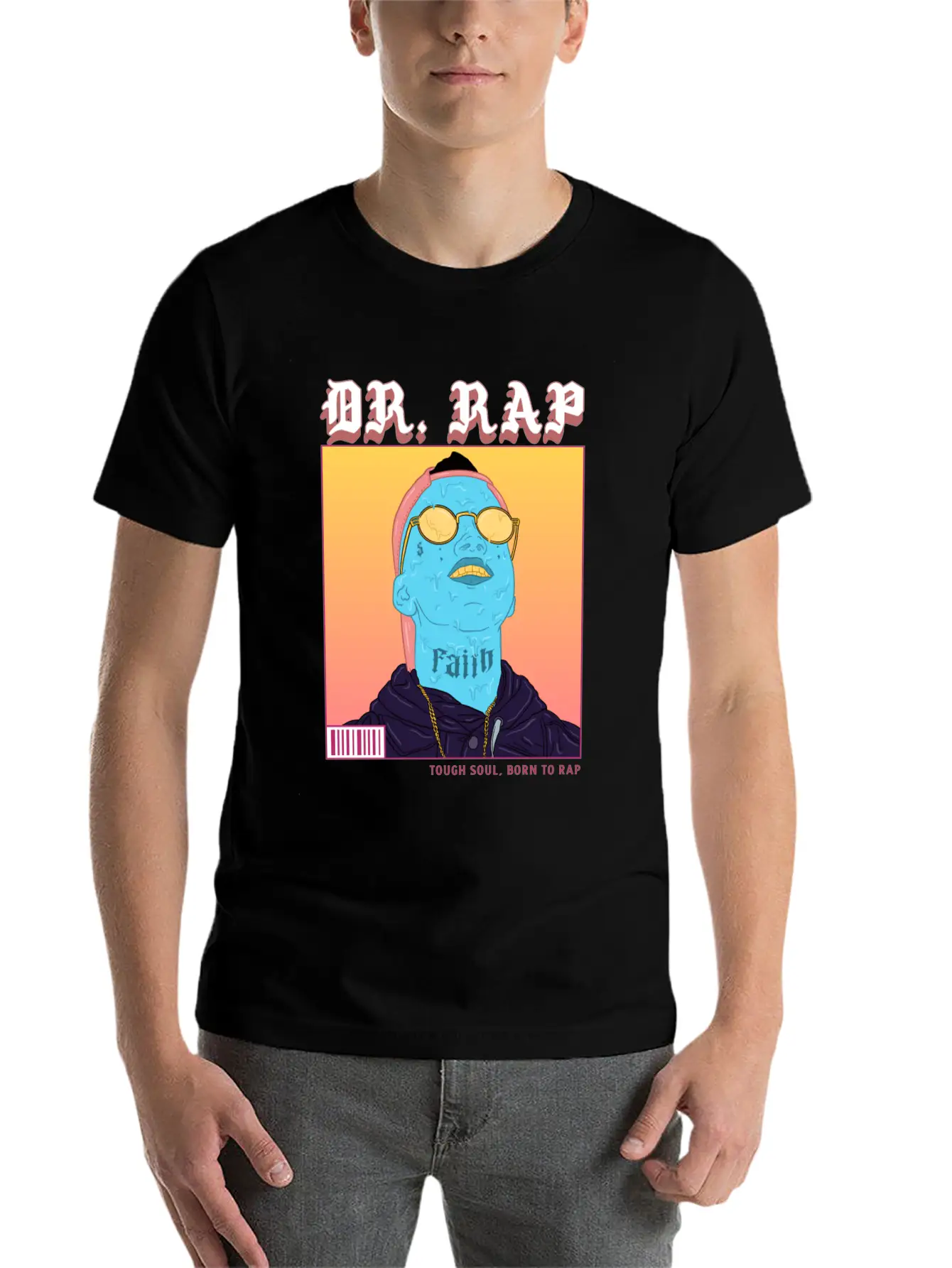 DR.RAP Soft Cotton Short Sleeve Tee ¨C Unisex Wardrobe Staple