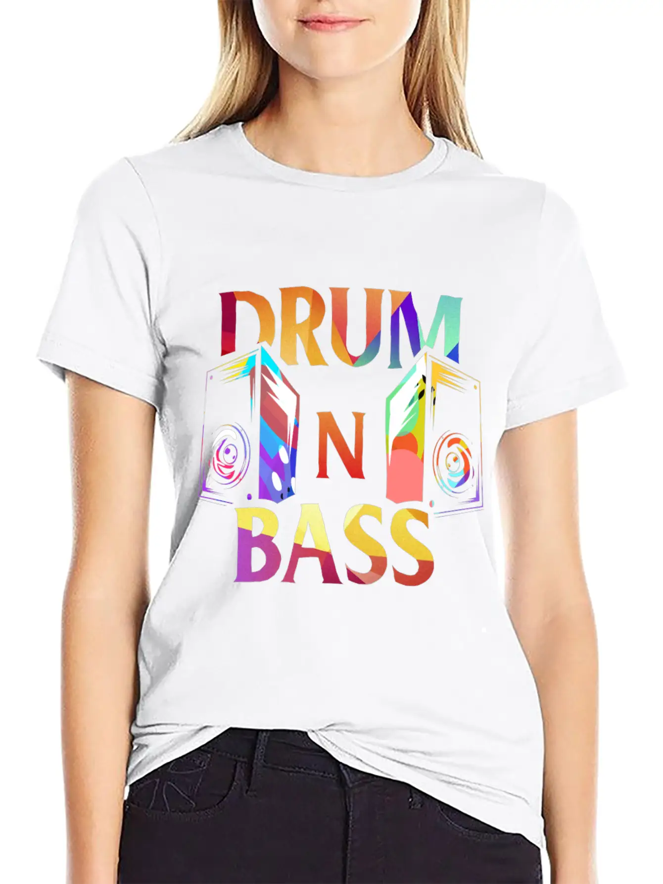 Drum N Bass Essential Cotton Tee For Daily Outfits ¨C Unisex Style