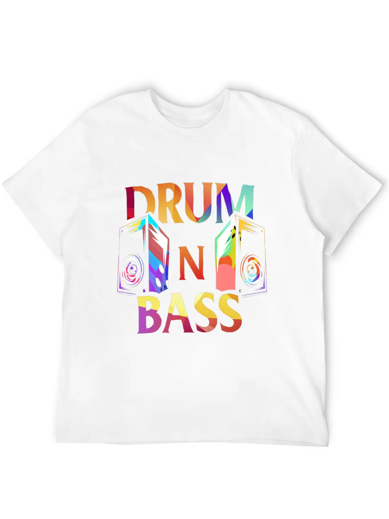 Drum N Bass Essential Cotton Tee For Daily Outfits ¨C Unisex Style