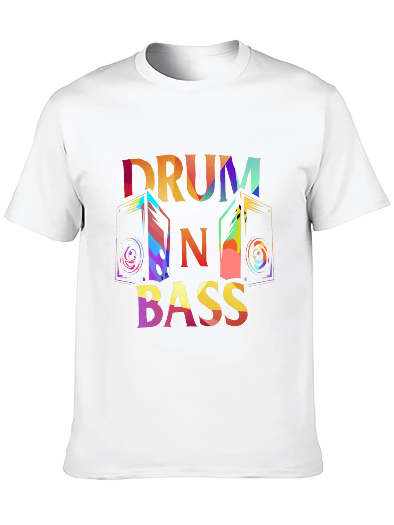Drum N Bass Essential Cotton Tee For Daily Outfits ¨C Unisex Style