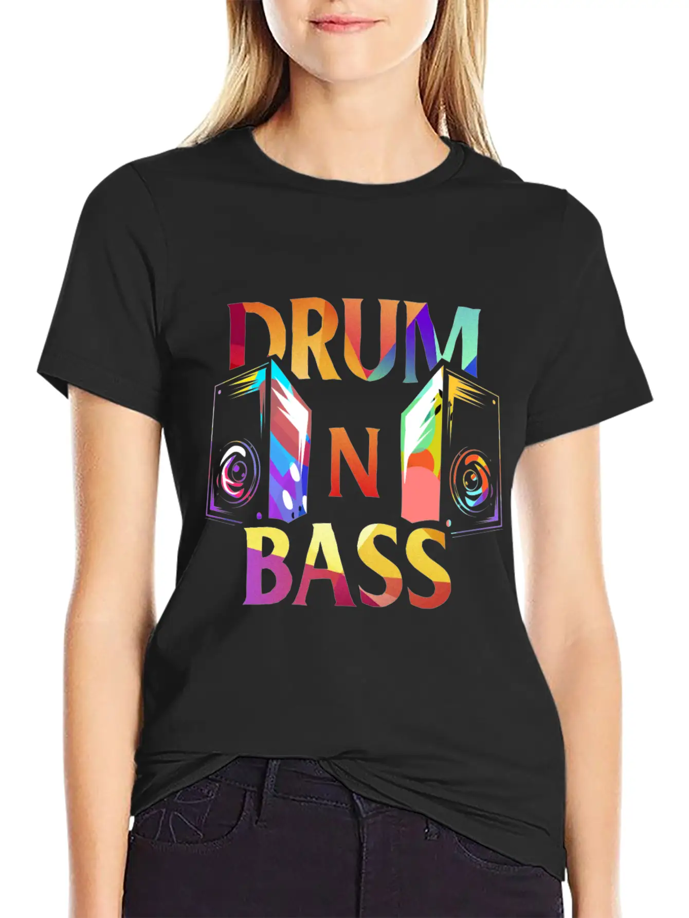 Drum N Bass Essential Cotton Tee For Daily Outfits ¨C Unisex Style