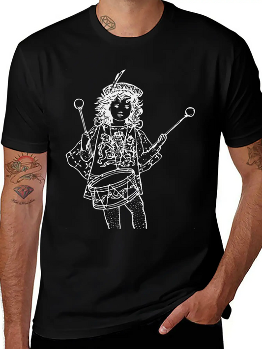 Drummer Child Soft Cotton Short Sleeve Tee ¨C Unisex Wardrobe Staple