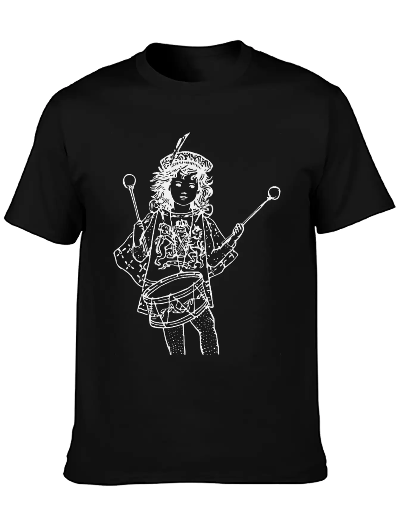 Drummer Child Soft Cotton Short Sleeve Tee ¨C Unisex Wardrobe Staple
