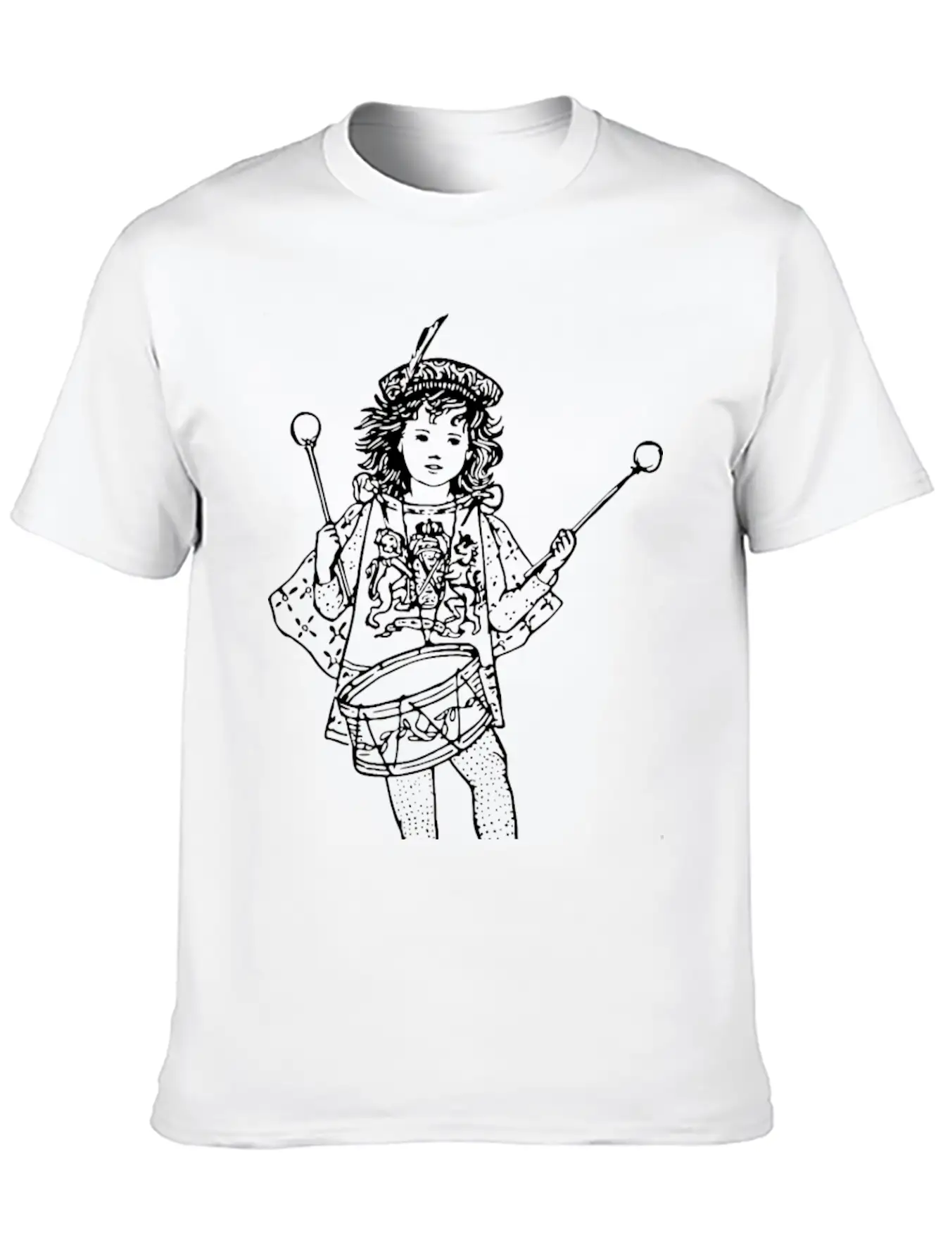 Drummer Child Soft Cotton Short Sleeve Tee ¨C Unisex Wardrobe Staple