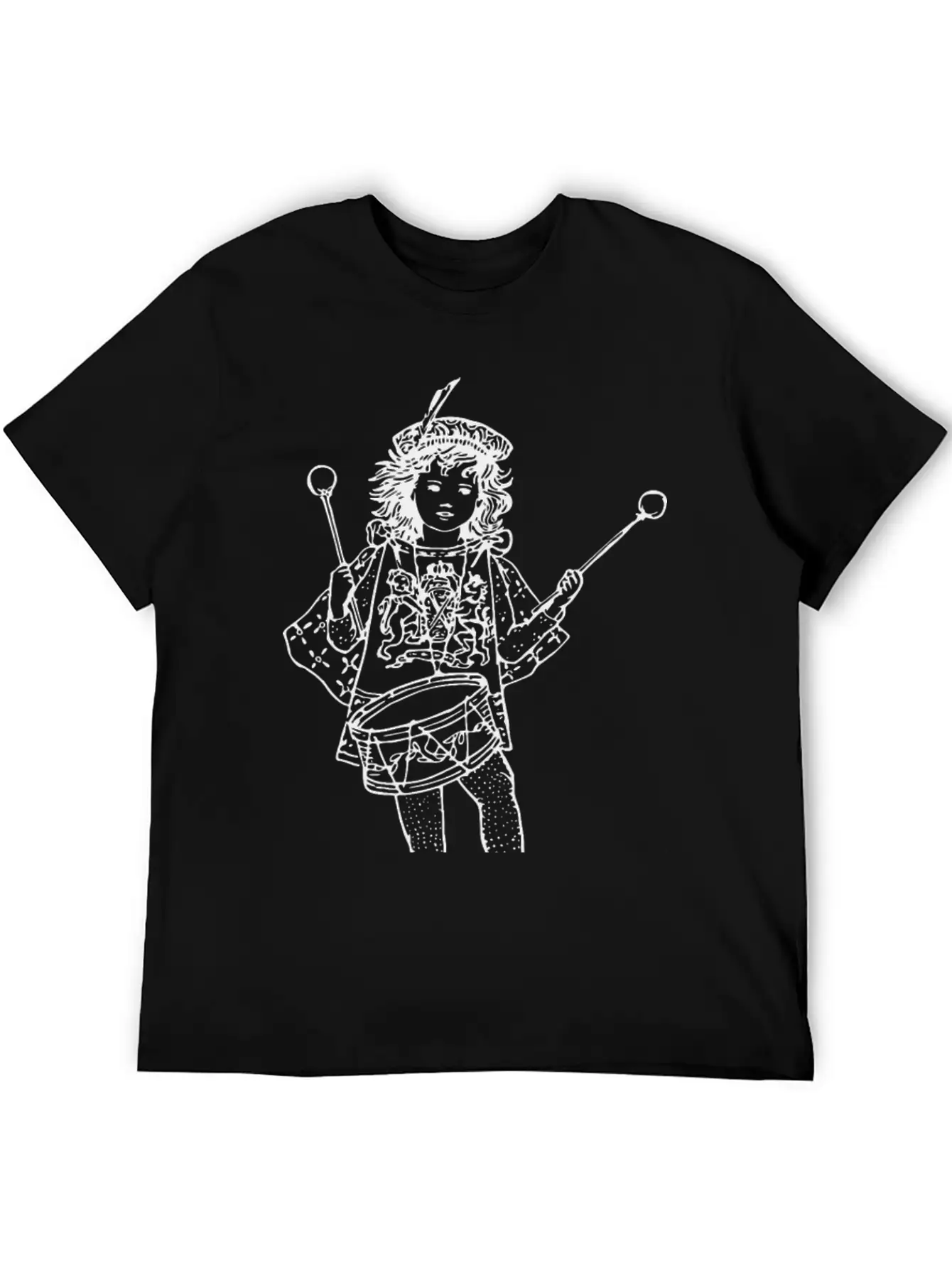 Drummer Child Soft Cotton Short Sleeve Tee ¨C Unisex Wardrobe Staple