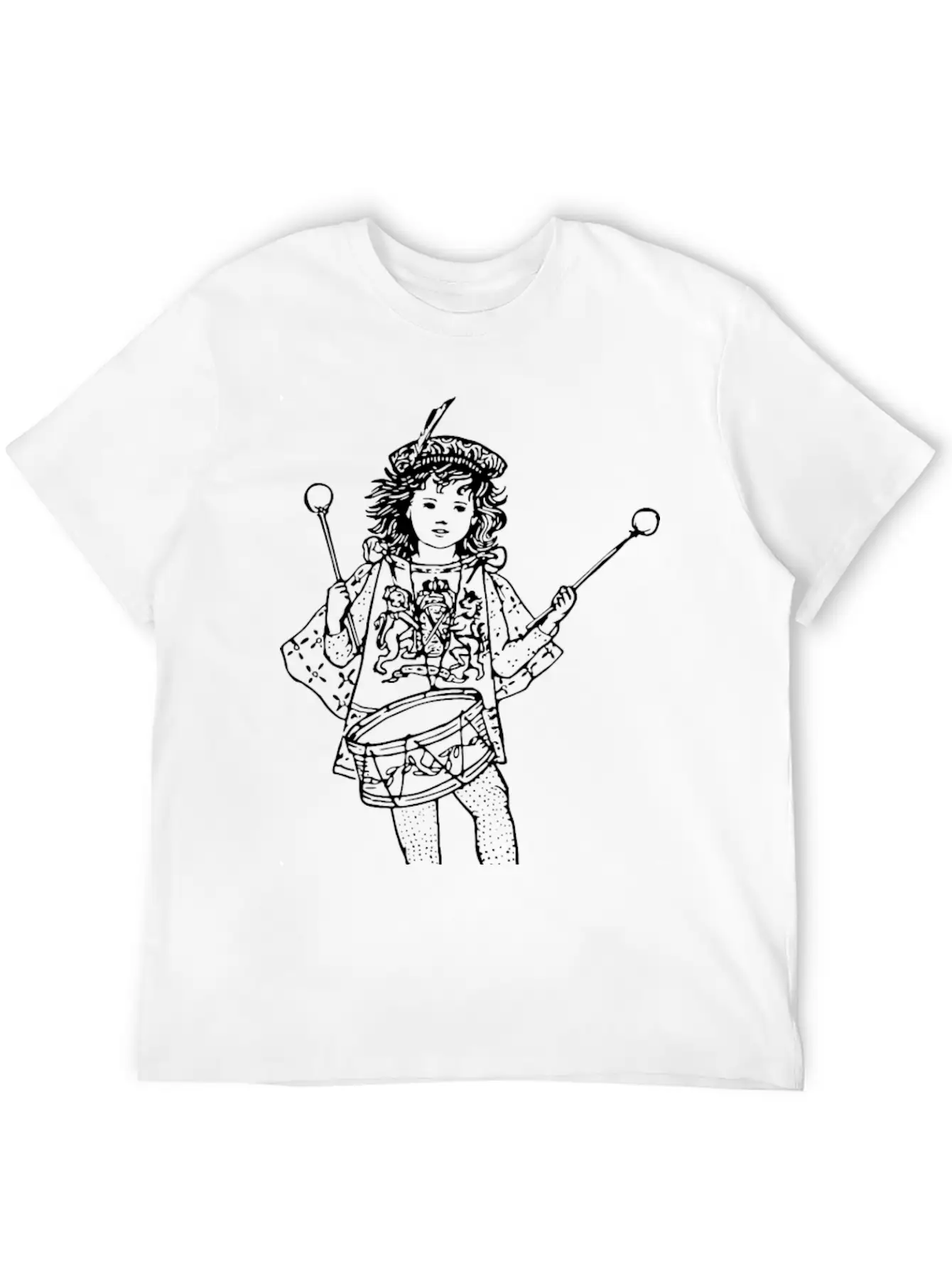 Drummer Child Soft Cotton Short Sleeve Tee ¨C Unisex Wardrobe Staple